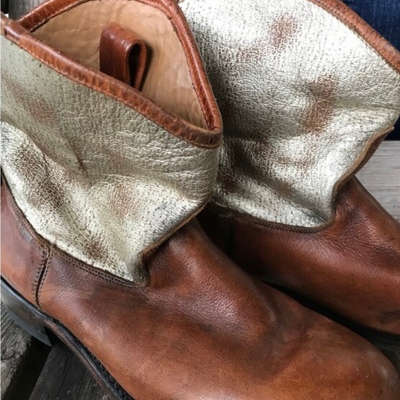 Women’s coachella cowgirl boots leather booties - Picture 3 of 10